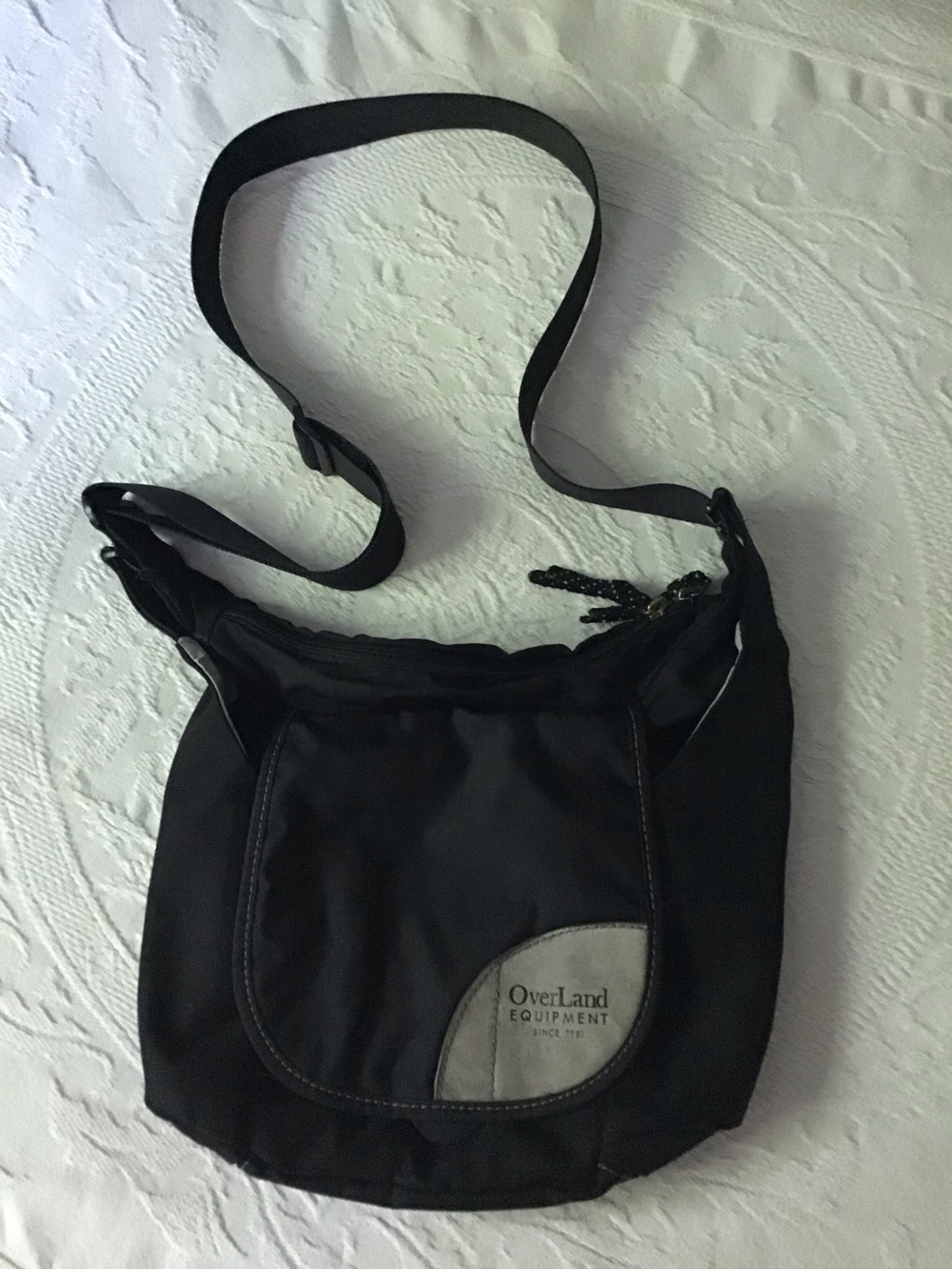 OverLand Equipment Black Crossbody Bag - Casual Everyday Carry